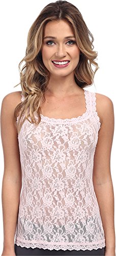Amazon.com: hanky panky Signature Lace Unlined Cami Bliss Pink XS